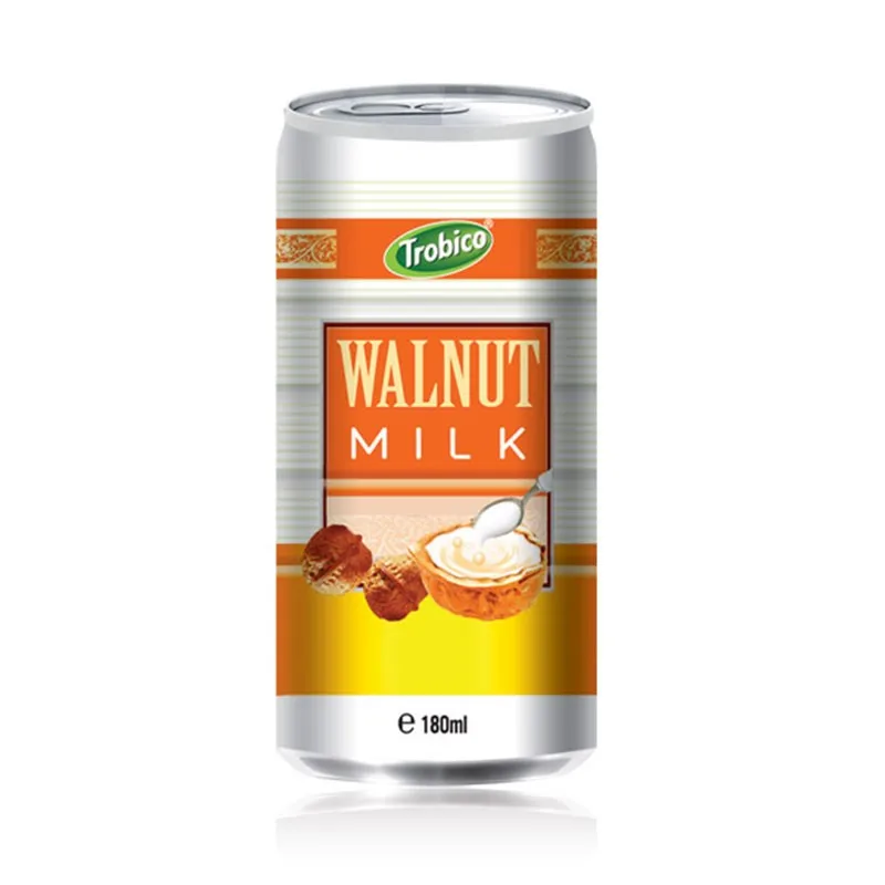 Pure Walnut Milk 180ml For Health Buy Walnut Milk Drink,Canned Walnut