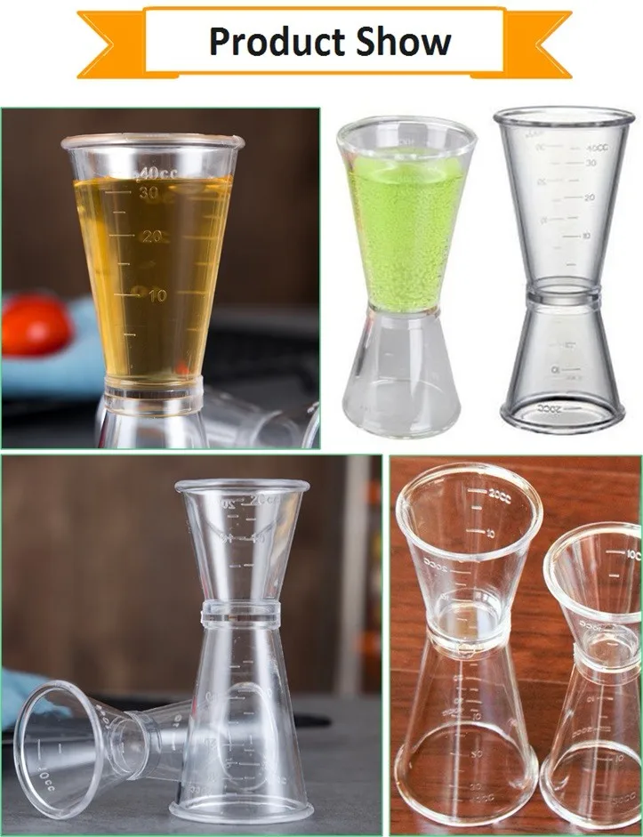 Best Seller Cocktail Jigger Measuring Bar Cup Buy Plastic Bar Jigger