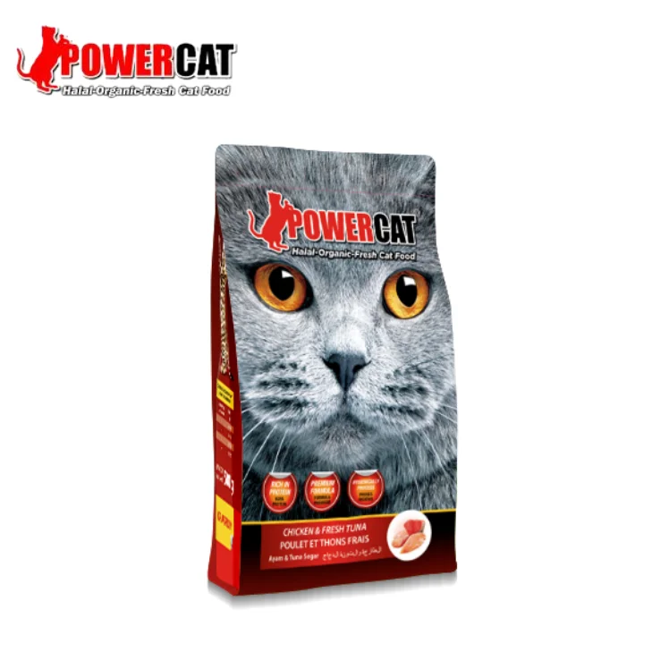 Powercat Fresh Chicken Flavor Cat Food Halal And Organic Malaysia - Buy