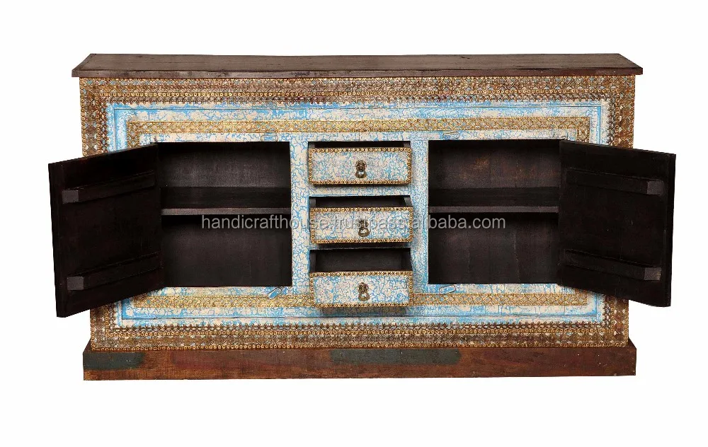 Industrial & Vintage Reclaimed Old Antique Wood Multiple Storage