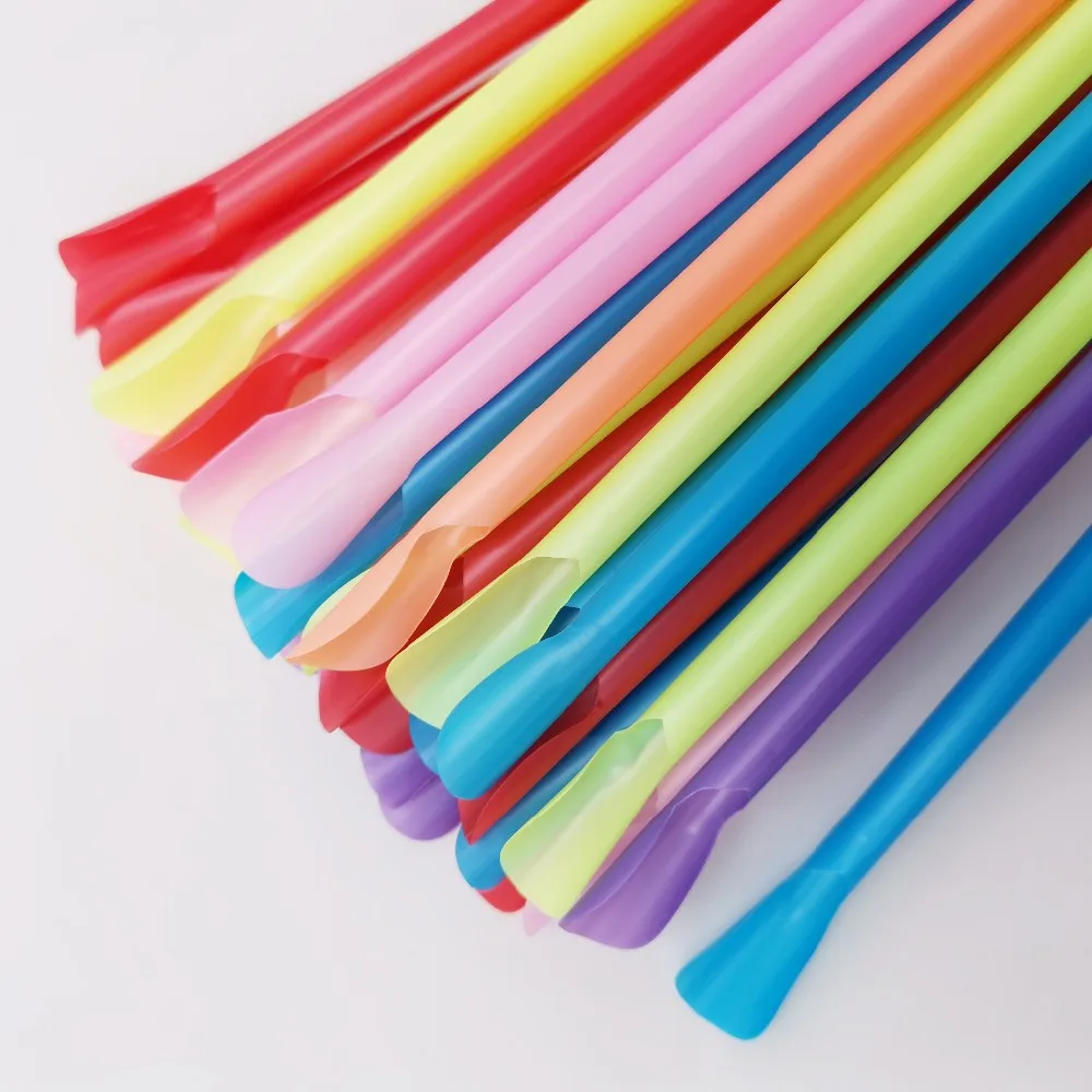 Biodegradable Compostable Pla Artistic Spoon Straws Buy Artistic