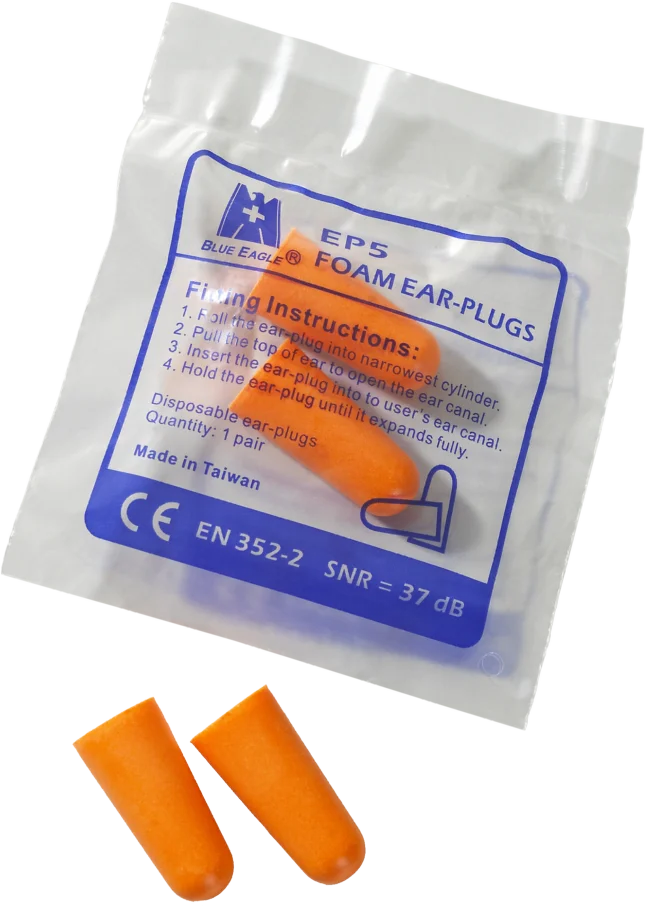 Blue Eagle Safety Disposable Ear Plugs Without Neck String -1