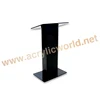 Clear Acrylic Furniture Plexiglass Podium Pulpit for school use