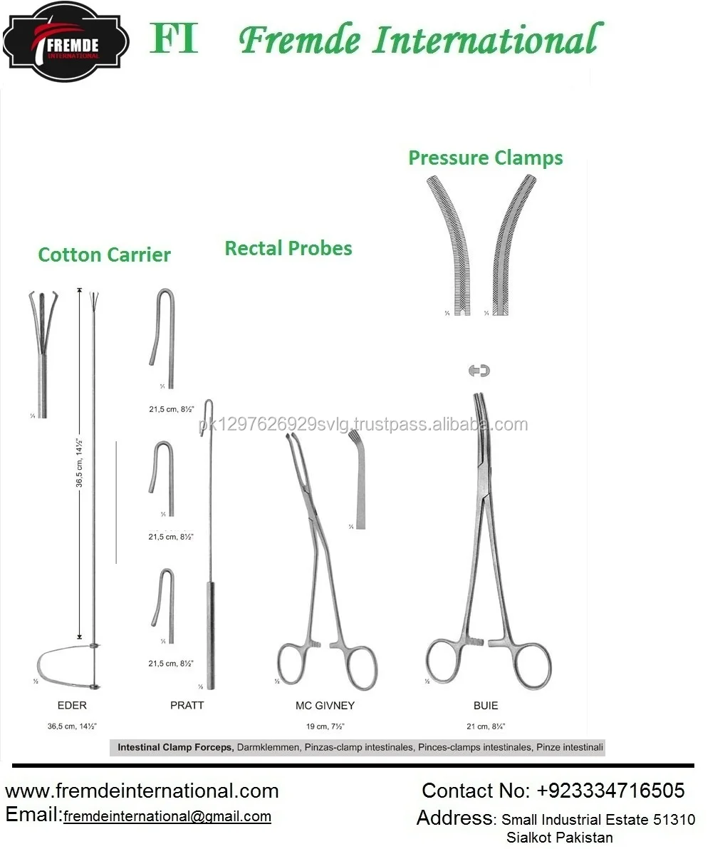 Sims Rectal Specula & Czerny Rectal Specula Mathieu Rectal Speculum Ce ...