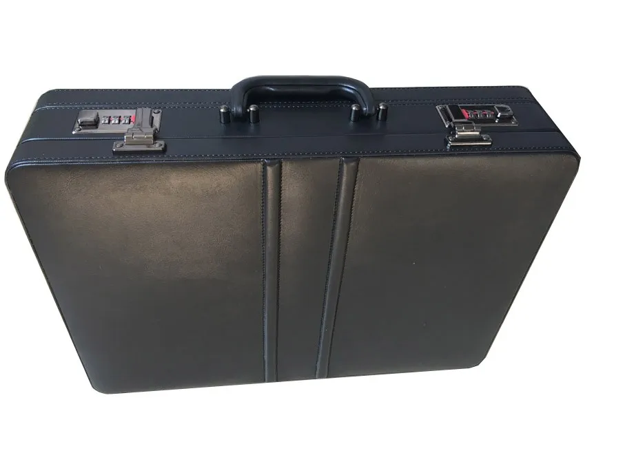Multifunctional Black Antique Briefcase With Secret Compartment Buy