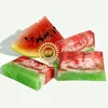 EU solid soap with entle exfoliating 100% hand-made Latvia