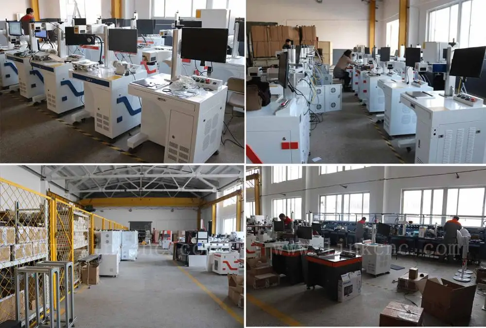 Brand New 30W Fiber Metal Engraver , Laser Marking Machine