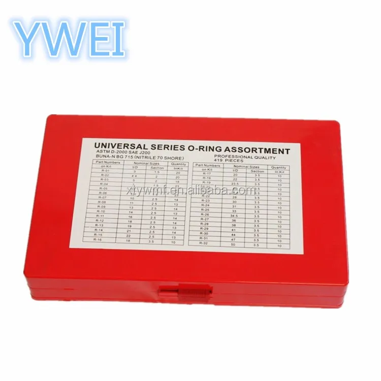 419pcs O Ring Kit 32 Sizes Metric Pneumatic Hydraulic O Ring Box Buy