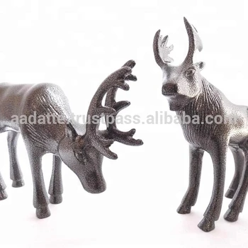 metal deer figurine