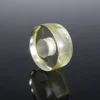 Lemon Quartz Big Hole Roundel Smooth Plain Beads 14x8x5.5mm IG11129