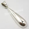 Wholesale supplier 925 sterling silver handmade fashion silver pendant long tail pendant partywear locket pendant necklace