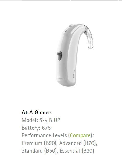 Phonak Sky B 30 Sp Hearing Aid Tinnitus Hearing Aid Buy Pedriatic