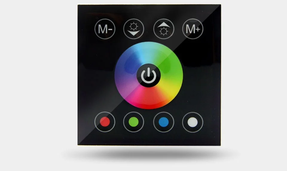 Screen dimmer. Led Controller TM 04. Панель управления светодиодной лентой. Сенсорный панель светодиод. Настенная панель управления светодиодной лентой.