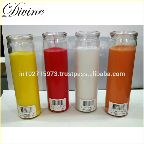 Custom 7 Day Jar Church Candle Glass At Wholesale Price Buy 7 Day