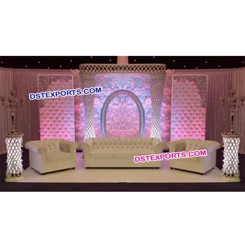 Exclusive Wedding Stage Decoration Modern Wedding Stage