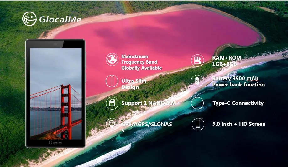 Glocalme G4 Pro global with l sim slot 4g lte unlock portable wifi router