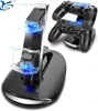 Double Charge Station for Playstation 4/Sony PS4 Controller Charger Stand Charging Dock for Sony Playstation 4/PS4 Controllers