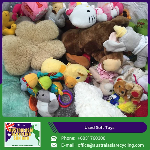 different types of soft toys