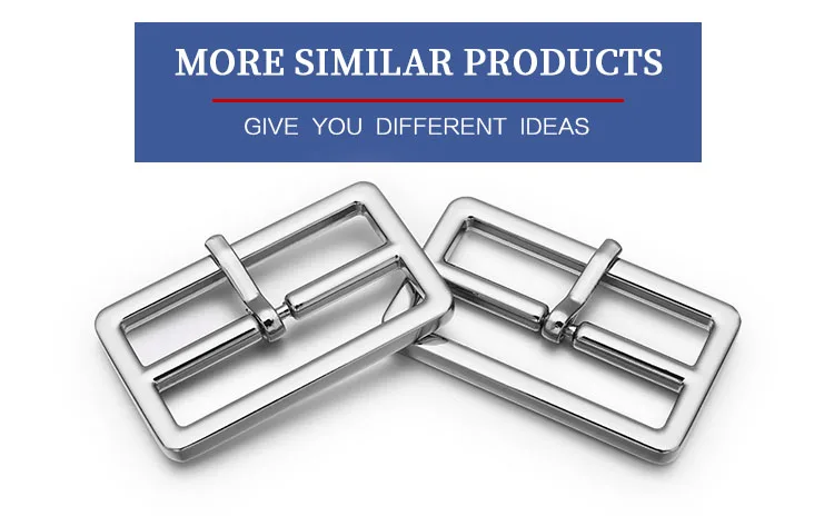 Shiny silver oval ring metal buckles for bags