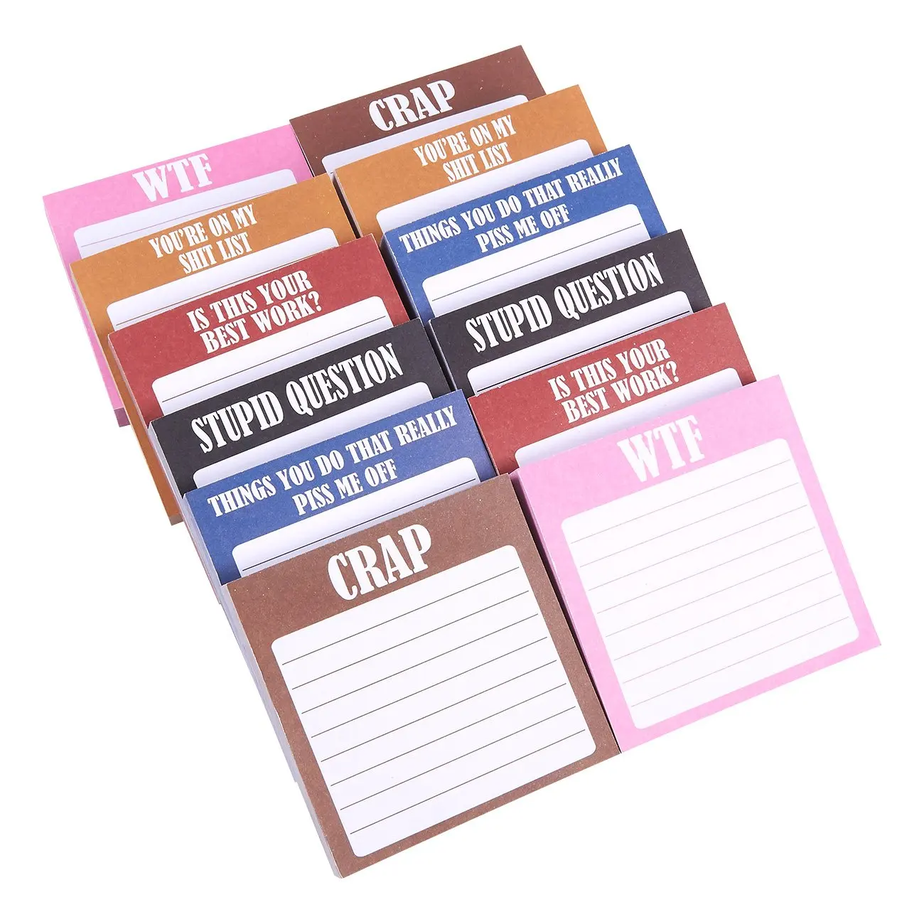 Buy TodoList Notepad 12Pack Notepads, Fridge Grocery List