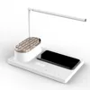 Time display screen blue tooth speaker aroma diffuser table lamp with wireless charging