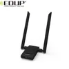 High Speed 1200Mbps Realtek8812 External Antenna Android USB WiFi Dongle