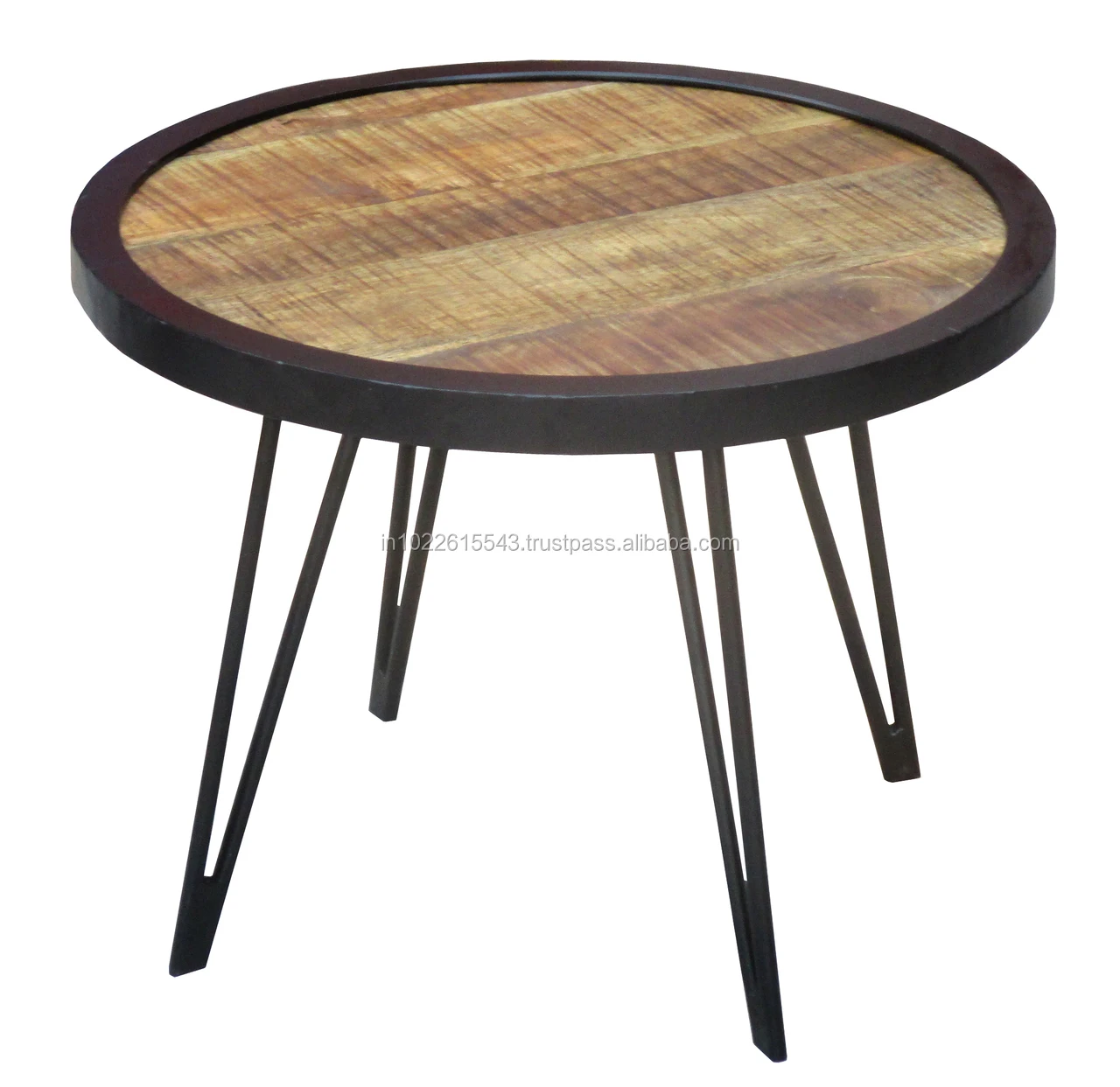 Industrial Vintage Metal Coffee Table,Center Coffee Table,Reclaimed