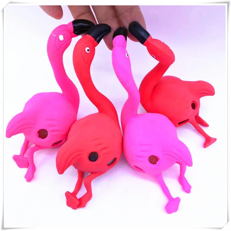 pink flamingo water toy