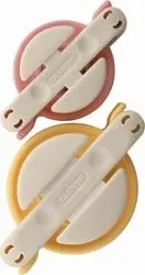 Bulk Buy: Clover Pom Pom Maker Small 2/Pkg 1 3/8" & 1 5/8" 3124 (3-Pack)