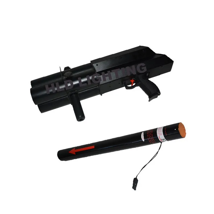 Hand Hold Electric Confetti Shooter Rechargeable 3 Heads Shots Confetti