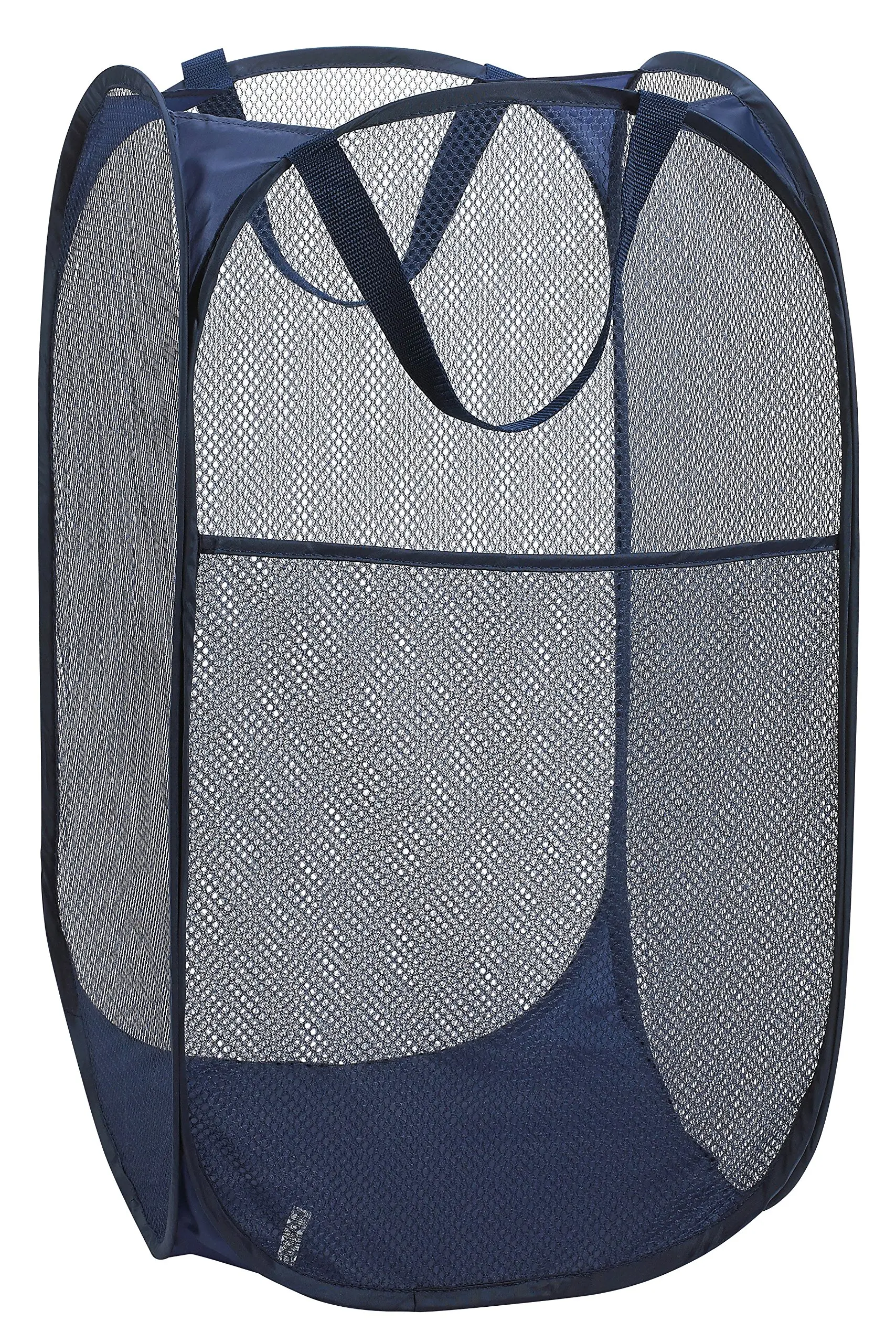 Mesh Pop Up Laundry Hamper 14 X 24 Easy To Open And Folds Hampers Mesh Material Helps Eliminate Laundry Odoroisture Great Hamper For College Dorm
