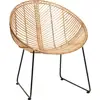 Living room rattan chair new products hot deals cheapest price woven chair handmade high quality