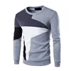 Spring Autumn Fashion New Casual Patchwork printed Male Streetwear Hoodies Men pullover O Neck Jacket Coat New