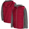 men's Customized, high quality printed,logos screen printed padding jackets Heather Sports