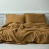 Mustard Linen Bedding / Luxury Linen Bedding Set