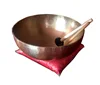 Big Bronze Bowl with Etching Tibetan Meditation Singing Bowl