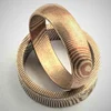 Brass Copper Mokume Gane Ring