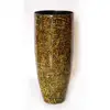 IA Crafts Decorative Cylinder Eggshell Inlaid 100% Vietnamese Lacquer MDF Tumbler
