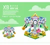 Xingbao XB01113 Creative Variety Series Rotary Flying Chair Children's Assembled Insert Puzzle Building Blocks Toys