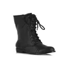 high quality pure leather military style boot for army soldiers