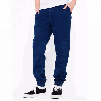 baggy denim joggers