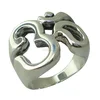 Om Sterling Silver Ring