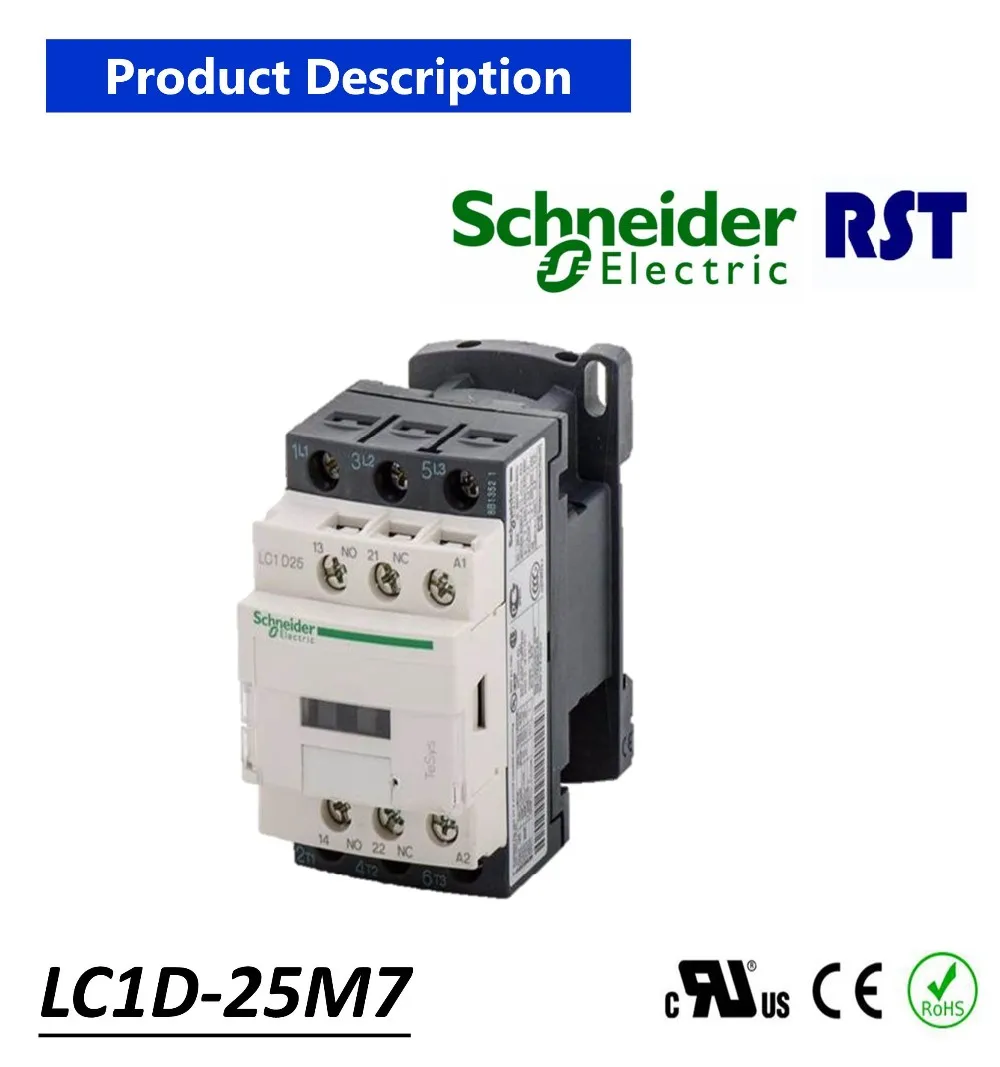 LC1D25M7  Schneider Electric Contacteur, 3 Pôles, 3NO, 25A @ 440V