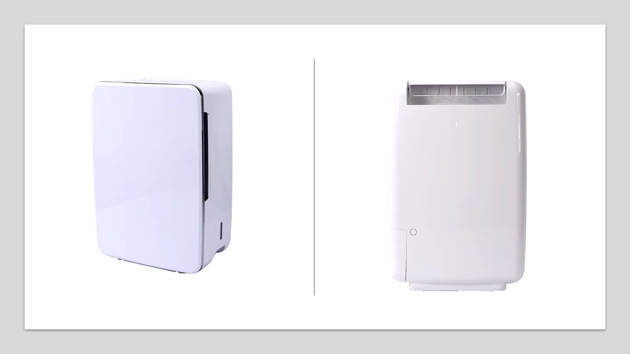 8L removable water tank Powerful Drying Non Refrigerant Desiccant Dehumidifier