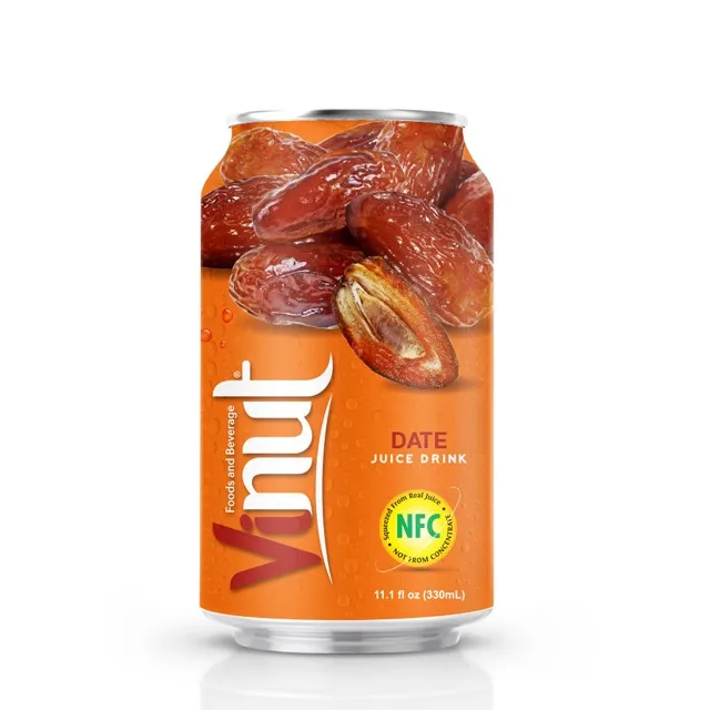 330ml Vinut Canned Date Juice Drink Odm Oem Service Buy Fruit Juice