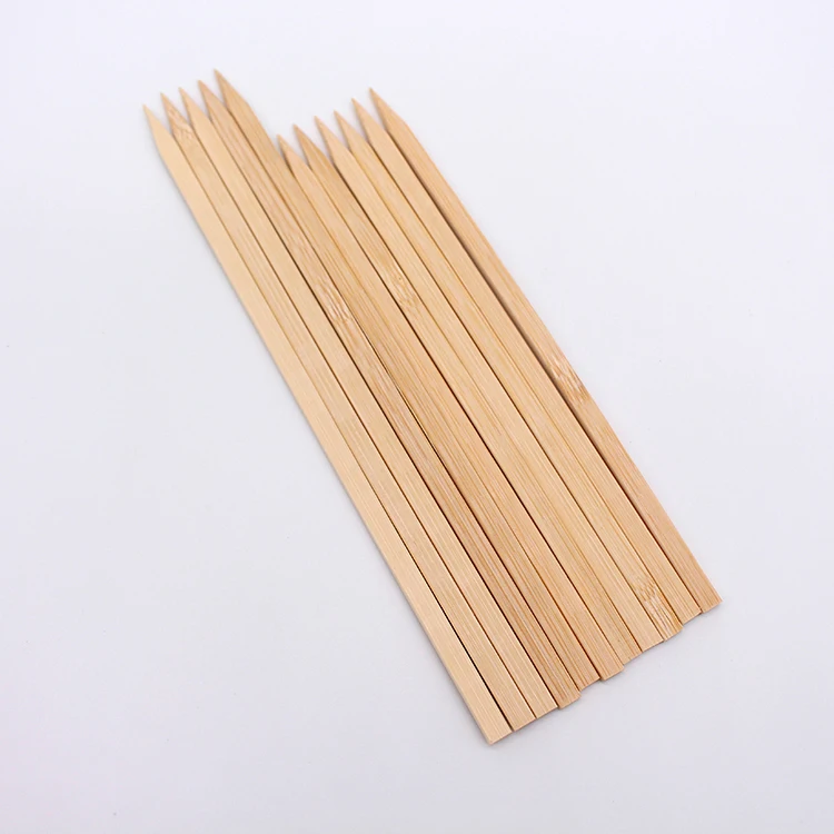 Wholesale Ecofriendly Natural Bamboo Smooth Flat Kebab Skewer Buy