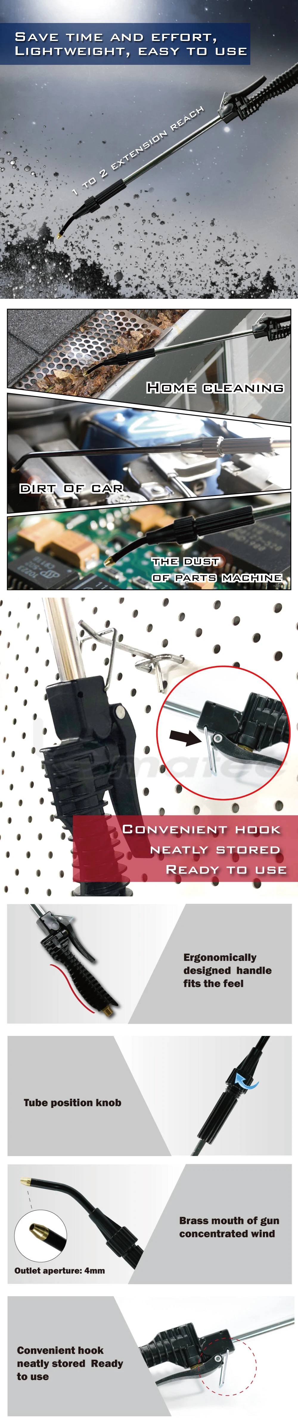 AS-121-3BC-Air blow gun