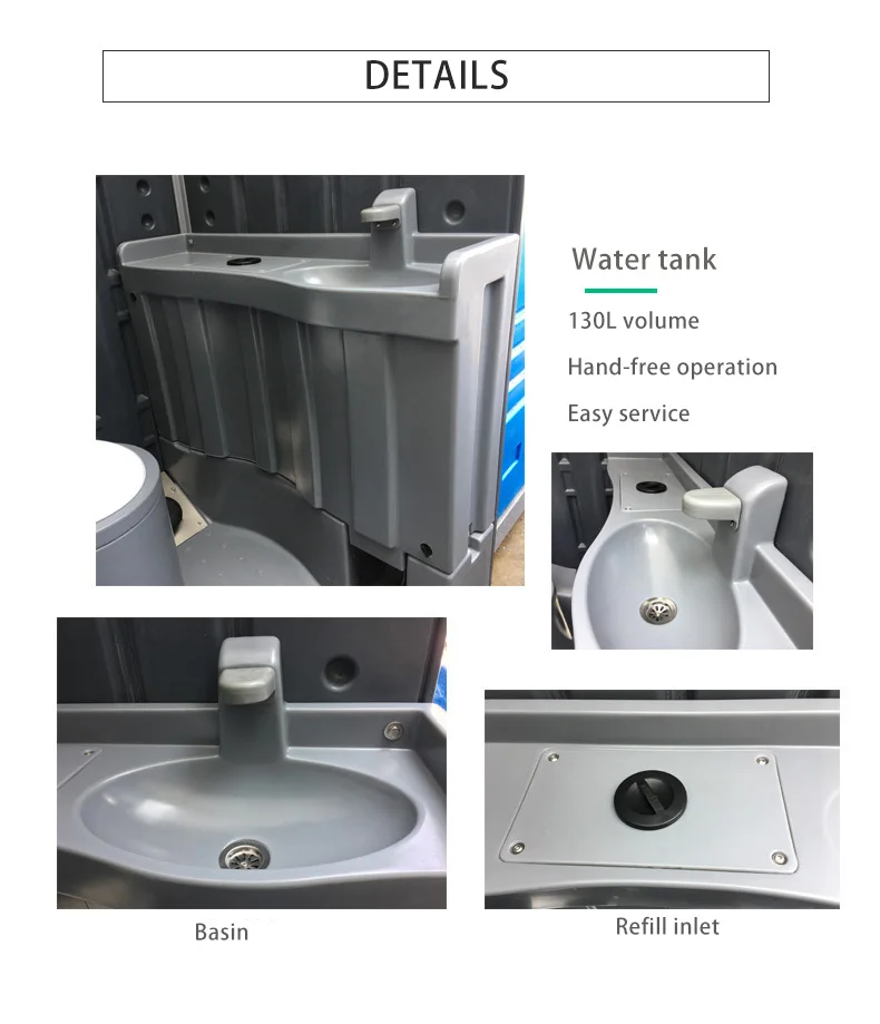 Chinese top quality style portable toilet manufacturer