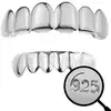 SOLID 925 STERLING SILVER GRILLZ - Solid Silver NOT PLATED - ONE SIZE FITS ALL- SHIPS FROM USA NEWEST HOTTEST ITEM AVAILABLE