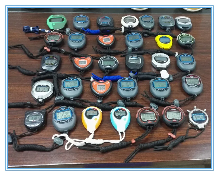 Recycling Rechargeable Builtin Lithium Battery Custom Stopwatch For